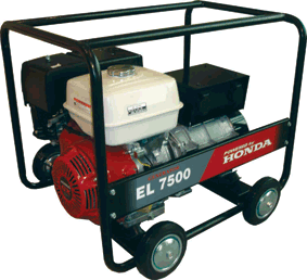 Honda generator EL7500 VISMAN co IRAN